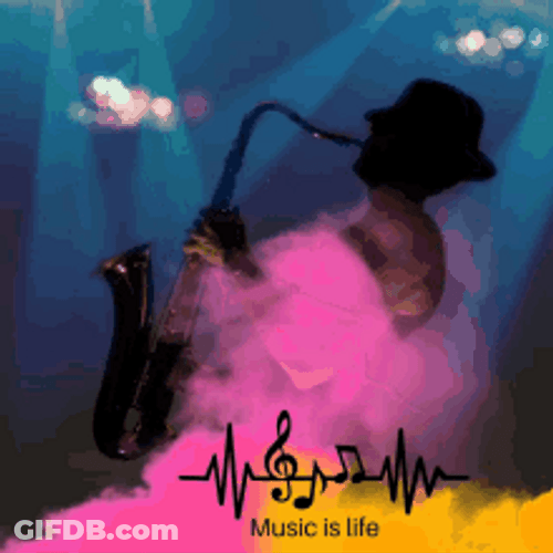 Music Is Life GIF
