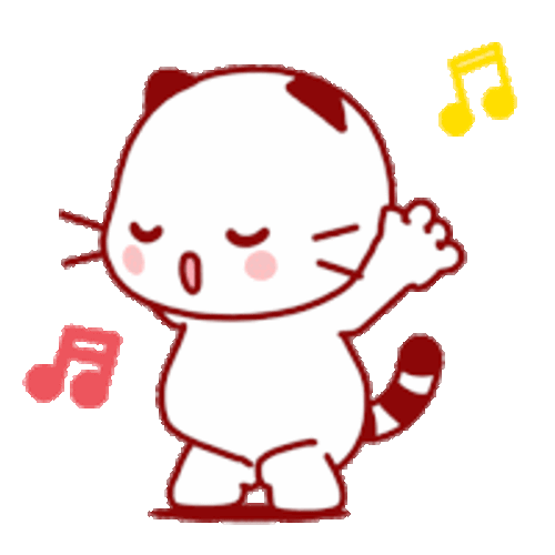 Music Note Dancing Sticker GIF