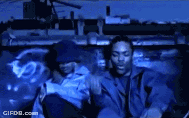 Music Video Blue Ambience GIF