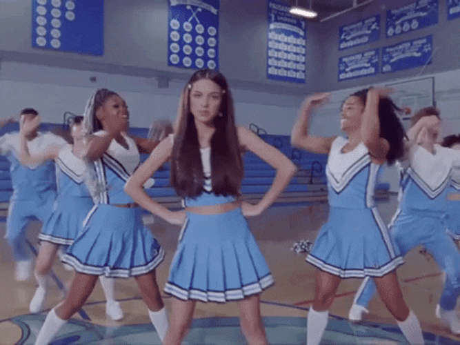 Music Video Good 4 U Cheerleader GIF