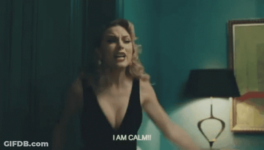 Music Video I Am Calm Taylor Swift GIF