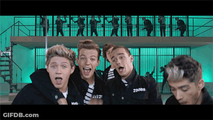 Music Video Jailhouse One Direction GIF
