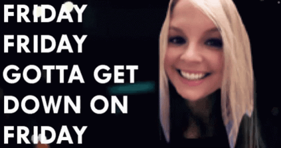 Music Video Rebecca Black Friday Face Swap GIF