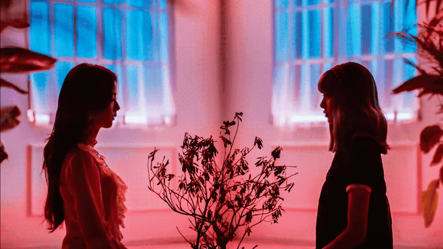 Music Video Whistle Jisoo Lisa GIF
