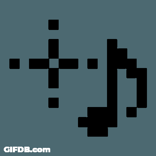 Musical Notes Sticker GIF