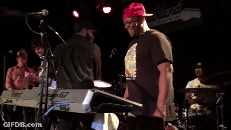 Musician Jiggle Happy Dance Meme GIF