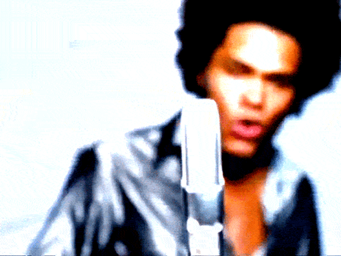 Musician Maxwell Afro Hair GIF
