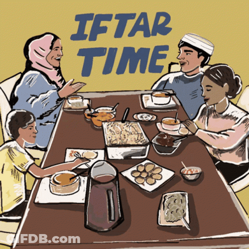 Muslim Iftar Time GIF