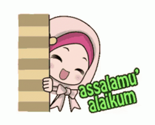Muslim Kid Assalamu Alaikum Jumma Mubarak GIF