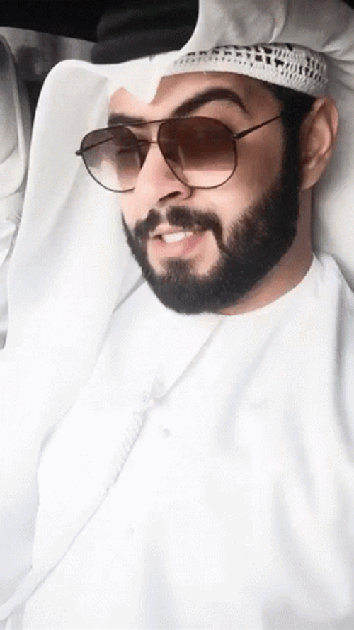 Muslim Man Raising Eyebrows GIF