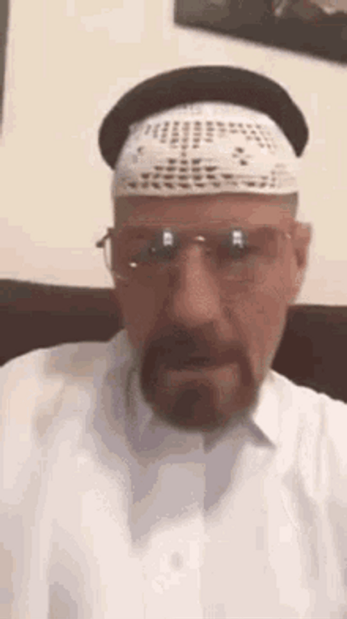 Muslim Man Saying No GIF