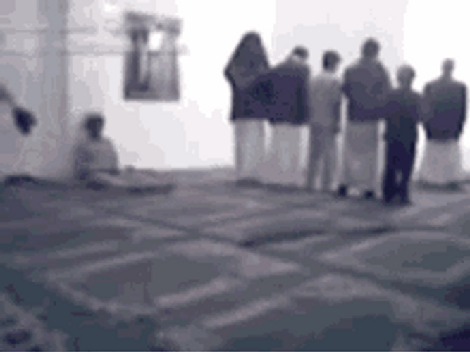 Muslim Man Tripping GIF