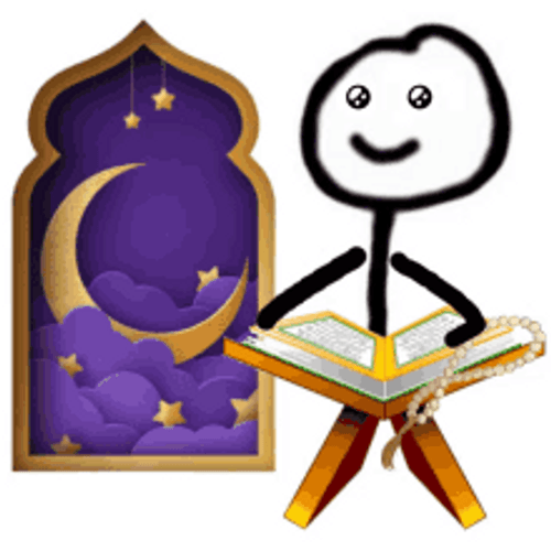 Muslim Reading Quran GIF