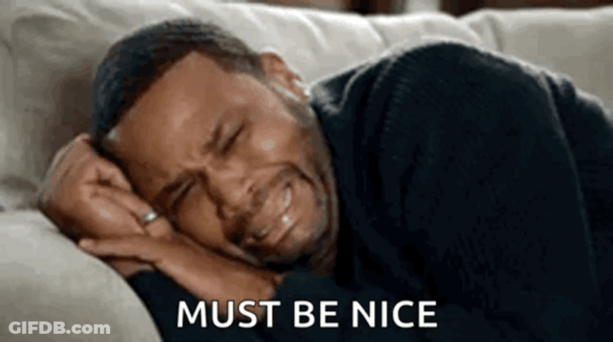 Must Be Nice Crying Meme Anthony Anderson GIF