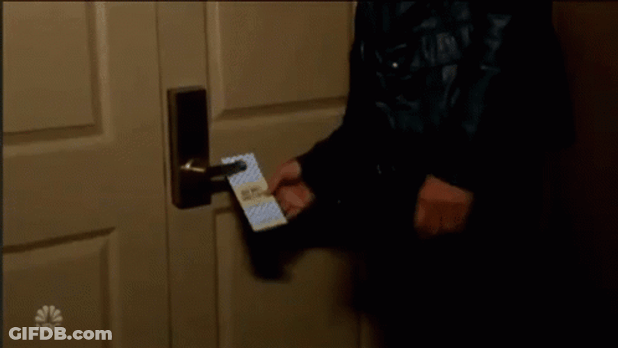 Must Be Nice Door Lock GIF