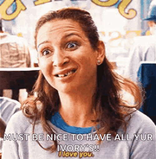 Must Be Nice To Have All Your Ivory Bridesmaid GIF