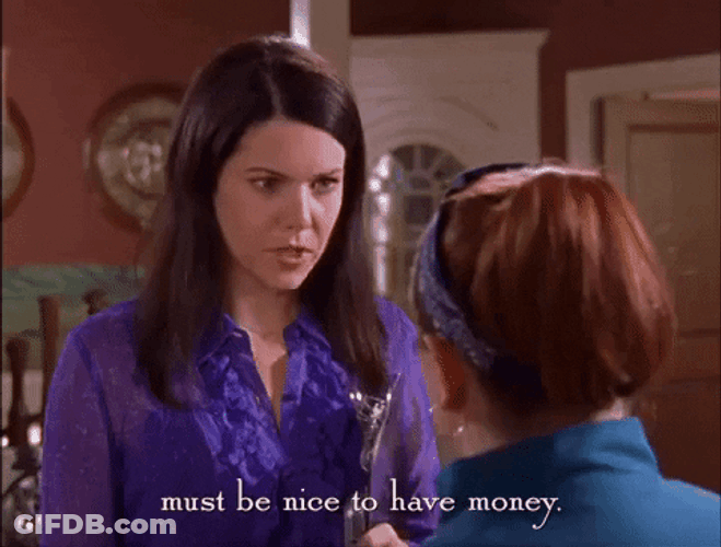 Must Be Nice To Have Money Lauren Graham GIF