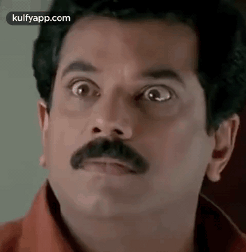Mustache Guy Angry Face GIF