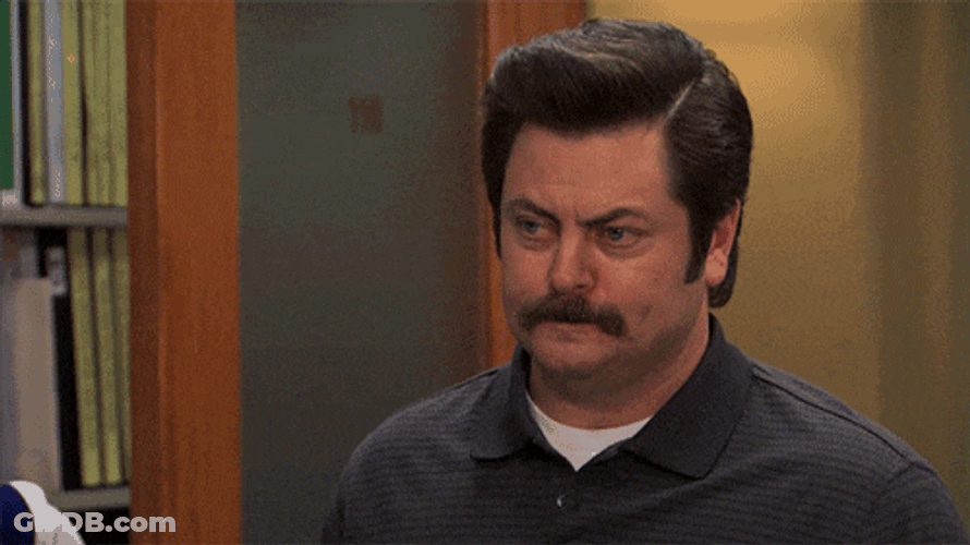Mustache Man Doubting Yep GIF