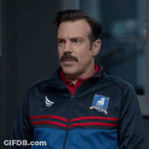 Mustache Man Jacket Saying Why's It Smell Like My Nana's House GIF