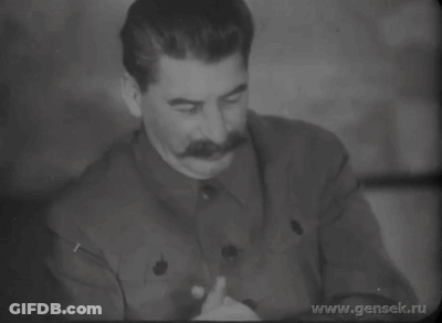 Mustached Man Clapping At Www.gensek.ru GIF