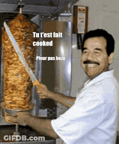 Mustached Man In Suit Making Funny Face GIF