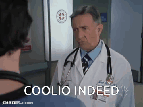Mustached Man Making Funny Face And Pointing GIF