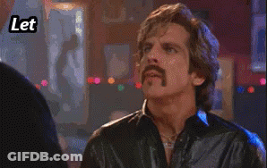 Mustached Man Pointing Let Me Hit With Knowledge GIF