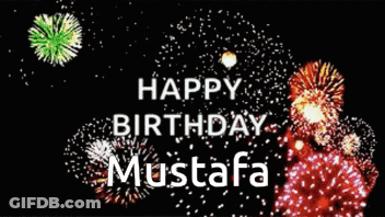 Mustafa Sahinler Glowing Triangle Poster GIF