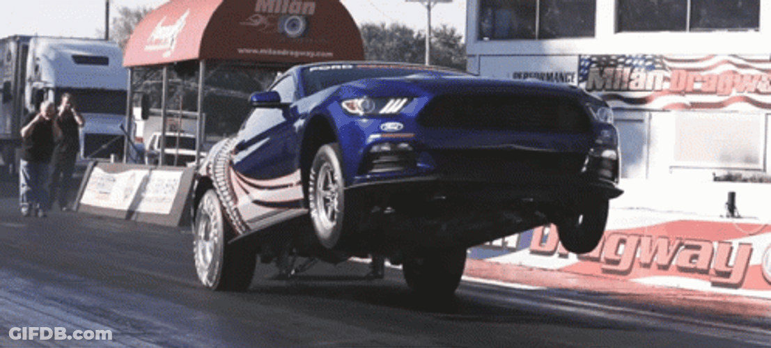 Mustang Ford Engine Test GIF