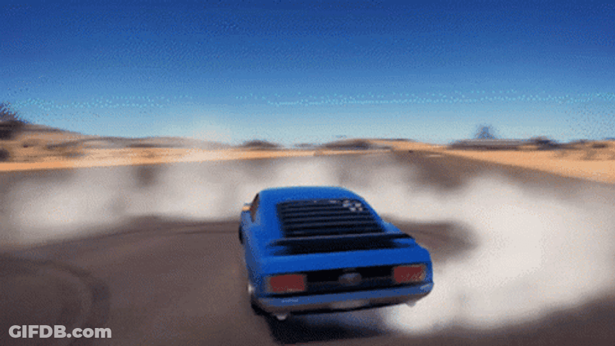 Mustang Ford Horizon Boss GIF