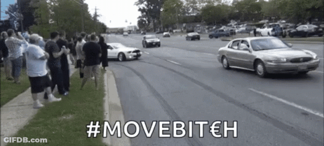 Mustang Ford Move The Way GIF