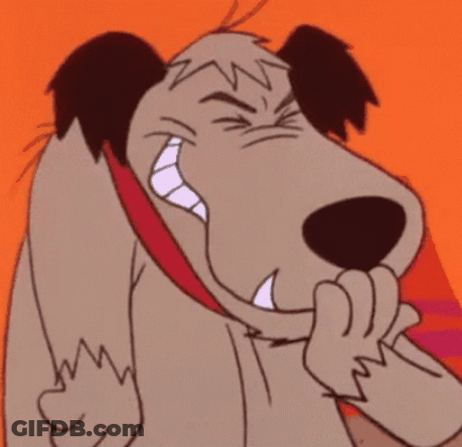 Muttley Dog Giggling GIF