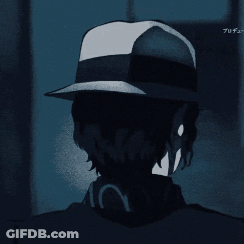 Muzan Kibutsuji Demon Slayer Head Turning GIF