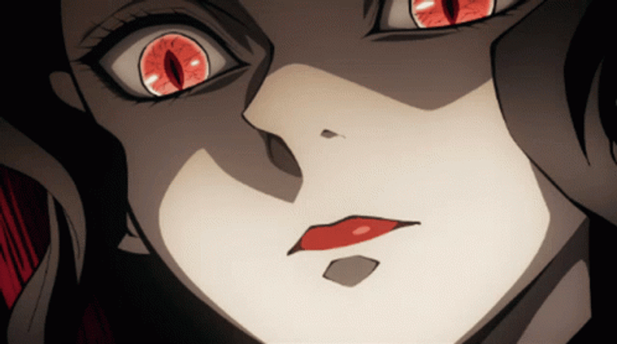 Muzan Kibutsuji Demon Slayer Threatening GIF