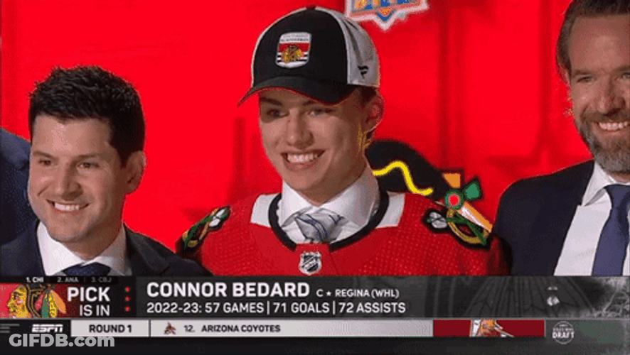 MVP Connor Bedard GIF