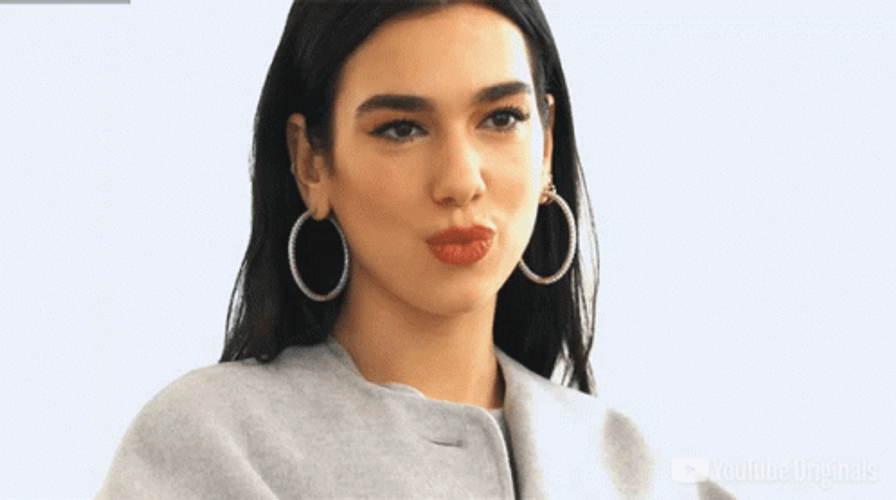 Mwah Dua Lipa More Kisses GIF