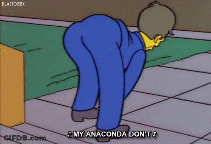 My Anaconda Don't Dancing GIF