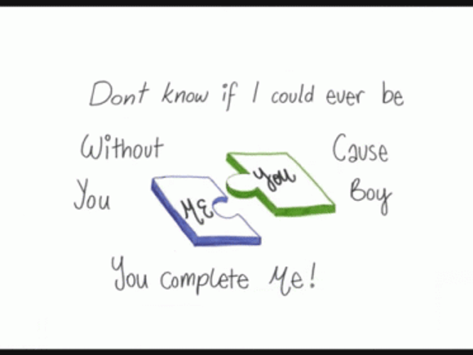 My Apple To My Pie You Complete Me GIF