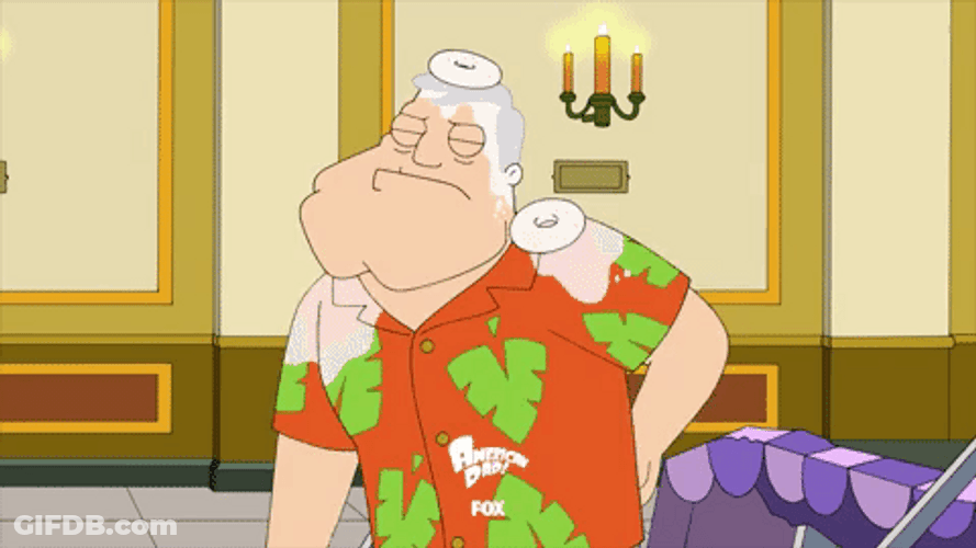 My Back American Dad Donkey Kong GIF
