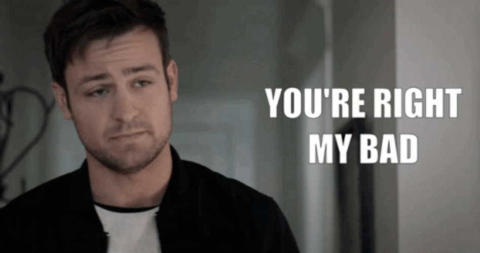 My Bad Tyler Hynes GIF