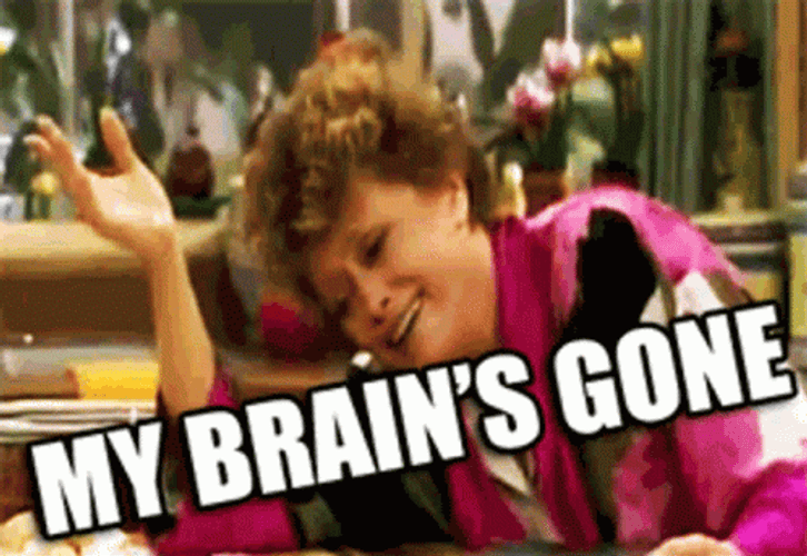 My Brain Is Gone GIF