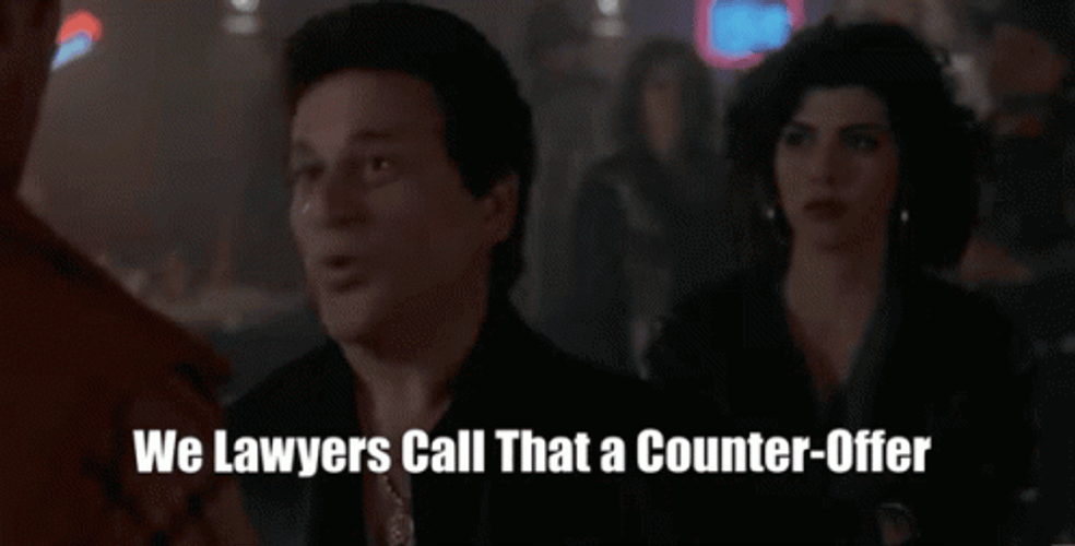 My Cousin Vinny Lawyers Call That Counter Offer GIF
