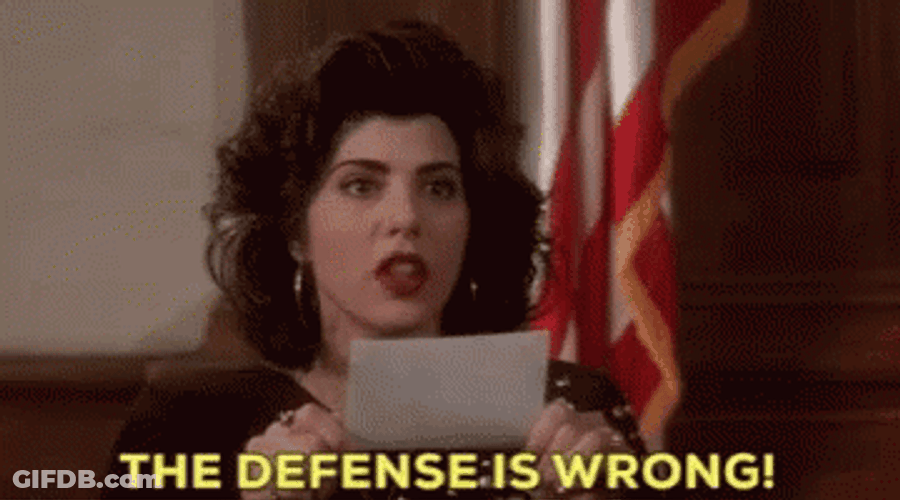 My Cousin Vinny The Defense Is Wrong GIF