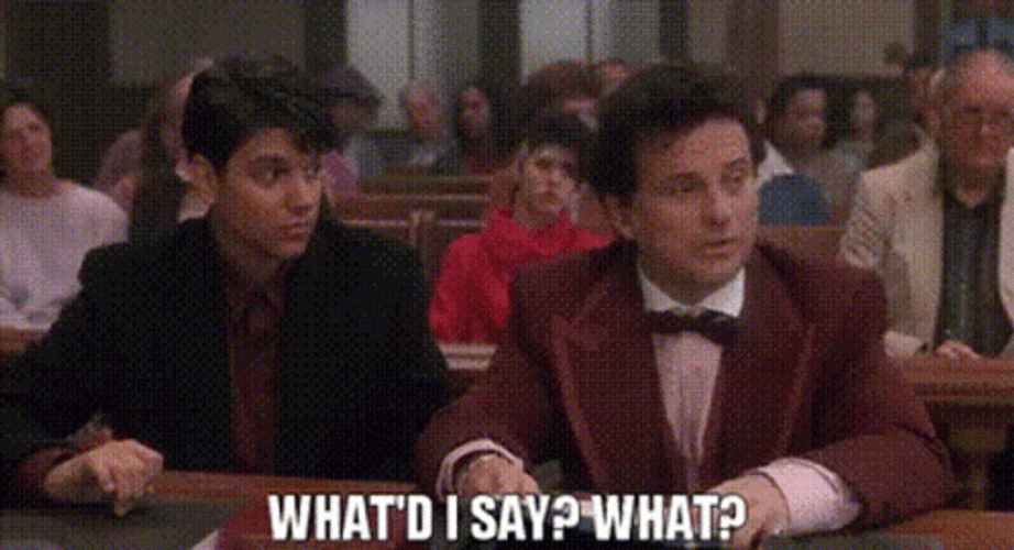 My Cousin Vinny What Do I Say GIF