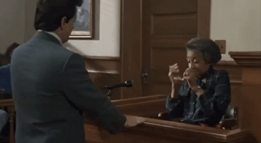 My Cousin Vinny With Old Woman GIF