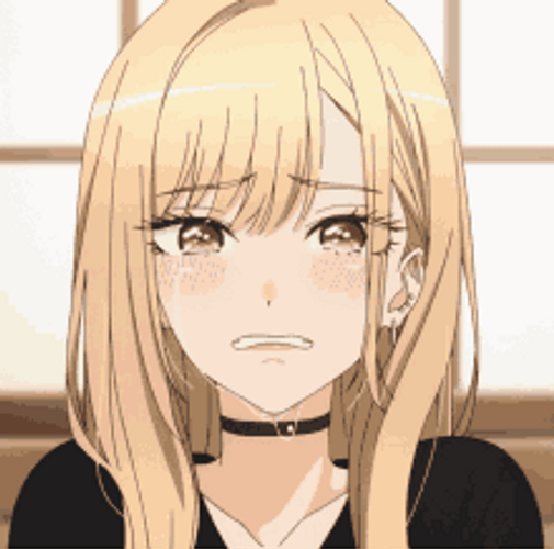 My Dress-Up Darling Marin Kitagawa Anime Girl Crying GIF