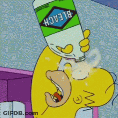 My Eyes My Eyes Bleach Bath GIF