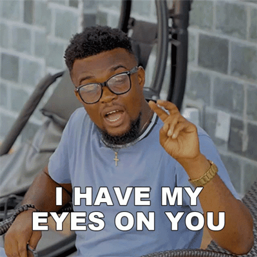My Eyes My Eyes Two Fingers GIF