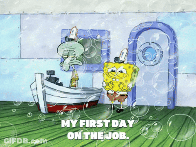 My First Day Congratulations On Your New Job GIF